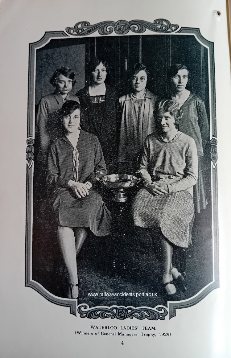 Just found this image of the winning team in the 1929 Southern Railway Women's Ambulance Competition. Would love to know who they were! 1st aid was of huge importance on the railways - especially given the numbers of staff hurt at work. #WomensHistoryMonth @stjohnambulance