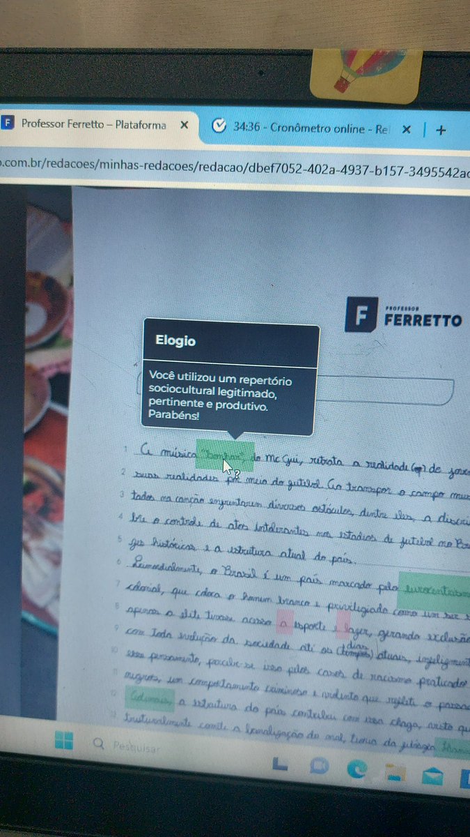 studyrorol's tweet image. usei uma música do mc gui como repertório pq tava sem ideias e ainda ganhei parabéns KKKKKKKKKA