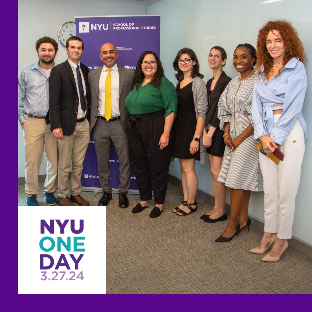 Today is #NYUOneDay, NYU's 24-hour day of giving! Your financial support of @NYUCGA is essential to our school's continued success, its mission, and its bright, talented, and driven students. Help us reach our goal: nyuoneday.org/pages/nyu-scho… #WeAreSPS #VioletPride