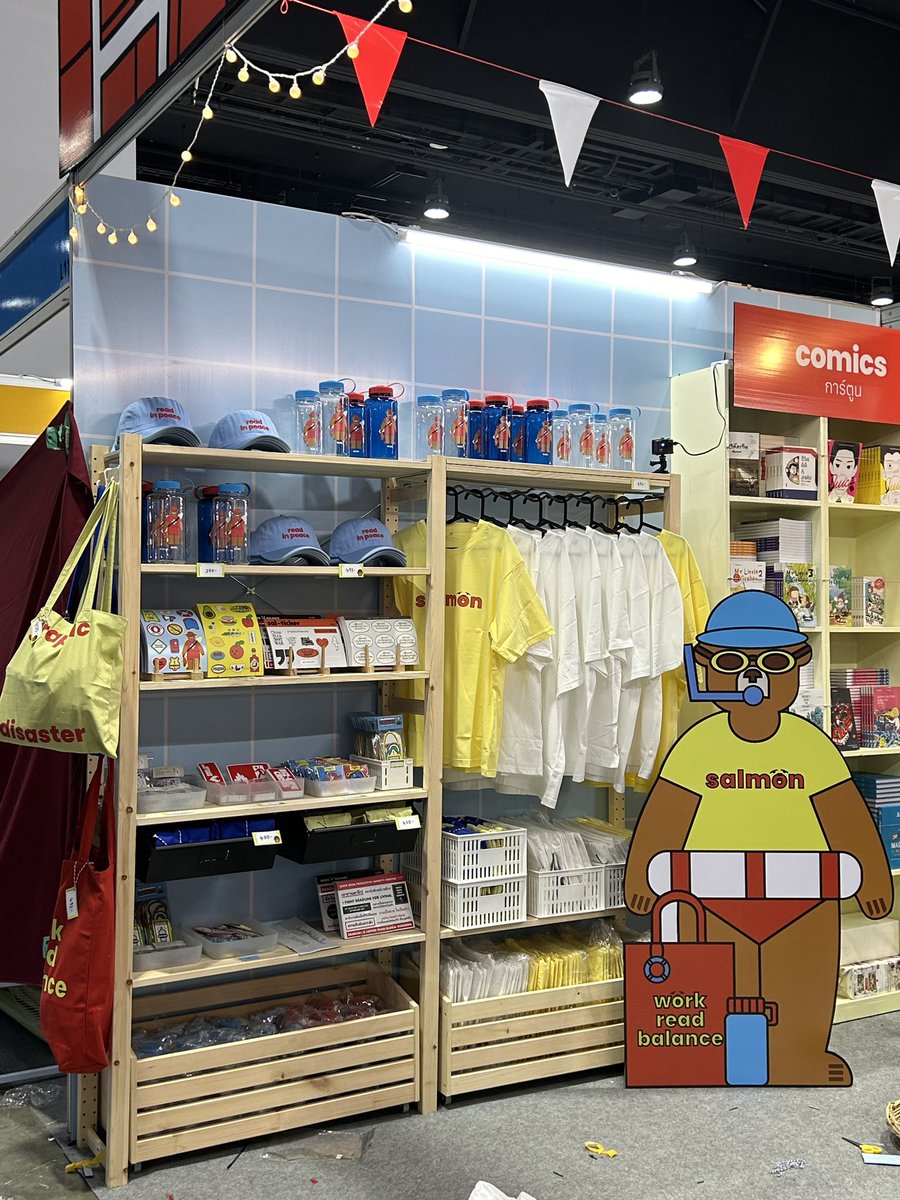 ขอแนะนำเซคชั่นใหม่ในบูธ

salmart at Salmon Books <a href="/salmonsay/">SALMONBOOKS 🟠🍣</a> 
K08

พรุ่งนี้เริ่มแล้วววว

#salwimmingclub