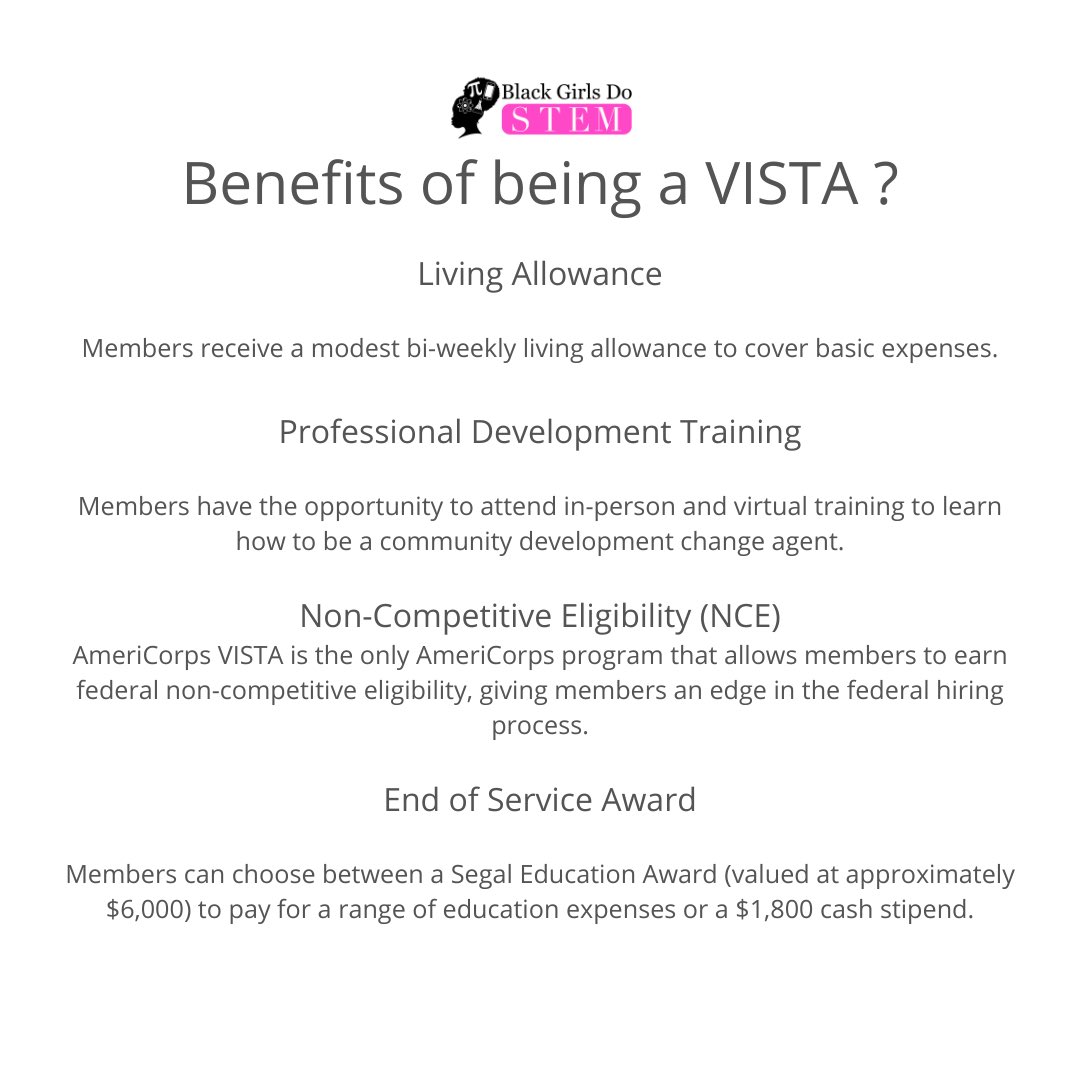 Ready to make a difference in the St. Louis community? Join our team as an AmeriCorps VISTA and be part of something truly special. Help us empower youth, build partnerships, and create lasting impact together. We currently have two VISTA positions open. bgdstem.com/now-hiring/