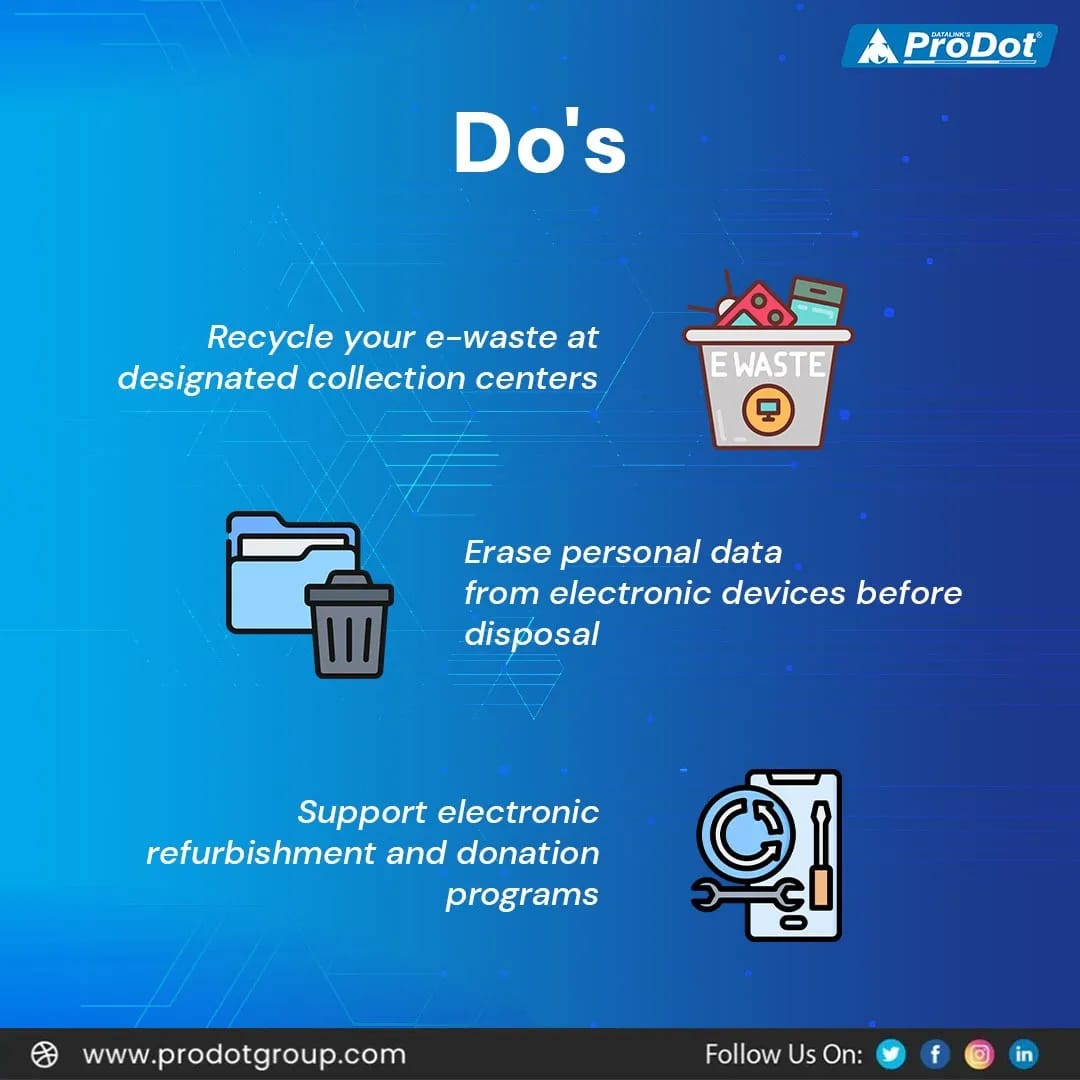 ProDotGroup's tweet image. Reduce, reuse, recycle. Prioritize efficient e-waste management and contribute to sustainability with ProDot!
.
.
#prodotgroup #prodot #technology #tech #keyboard #mouse #madeinindia #modernproducts #iit #atamnibhartbharat
#computer