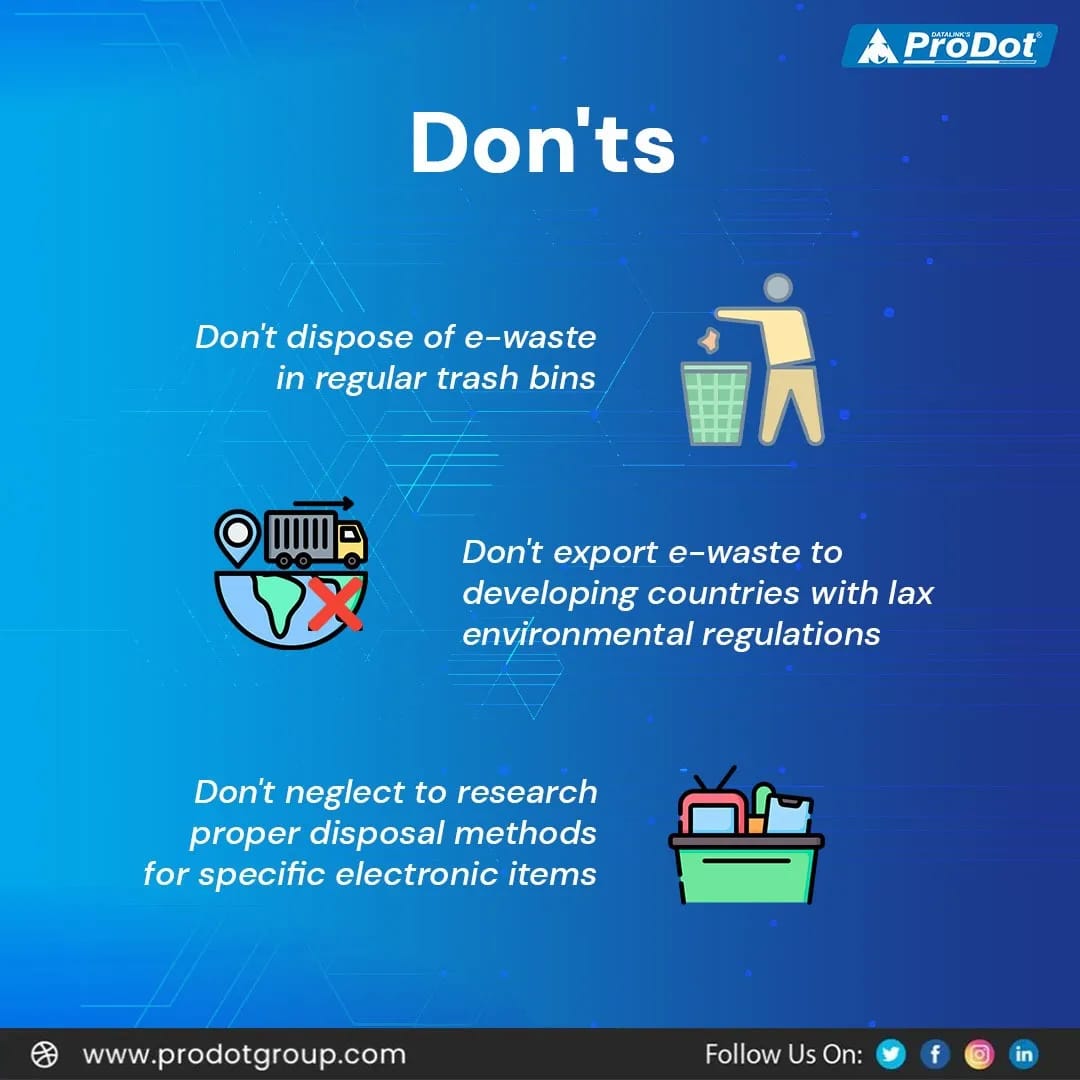 ProDotGroup's tweet image. Reduce, reuse, recycle. Prioritize efficient e-waste management and contribute to sustainability with ProDot!
.
.
#prodotgroup #prodot #technology #tech #keyboard #mouse #madeinindia #modernproducts #iit #atamnibhartbharat
#computer