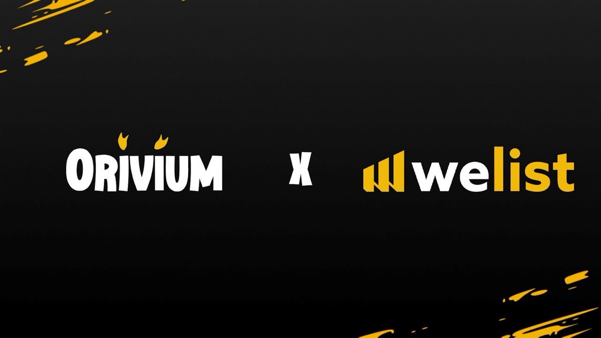 Orivium (@orivium) on Twitter photo Partnership Announcement: Orivium🤝WeList
We've joined forces with <a href="/welistdigital/">Welist Ventures</a>, a leading #crypto incubator, to fuel #Orivium's next growth phase.
With their vast experience, we're focusing on advancing our game development, all while enhancing our community's journey. Partnership Announcement: Orivium🤝WeList
We've joined forces with <a href="/welistdigital/">Welist Ventures</a>, a leading #crypto incubator, to fuel #Orivium's next growth phase.
With their vast experience, we're focusing on advancing our game development, all while enhancing our community's journey.