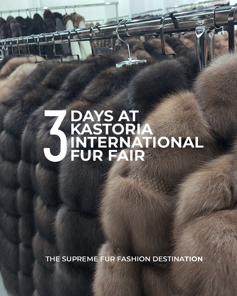 kastoriafurfair's tweet photo. 49th KIFF is in sight! Will you attend?
25-27 APRIL 2024|Kastoria|Greece
Please remember to register and get your free pass:
https://t.co/RDxIuqvanO

#kastoriafurfair #kastoria #furfair #kiff #fur #furfashion #ott #qotd #ootd #ootn #fashion #tradefair #tradeevent #fallfashion https://t.co/hyyqlnWMw0