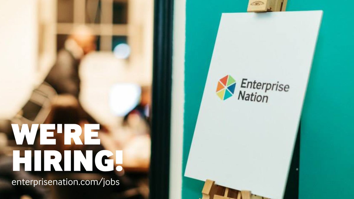 Passionate about community and small business? Apply for our Community Support Specialist role at @e_nation 🚀 Job description can be found via the link below - with email address listed to apply. ➡️ enterprisenation.com/jobs/ #wearehiring