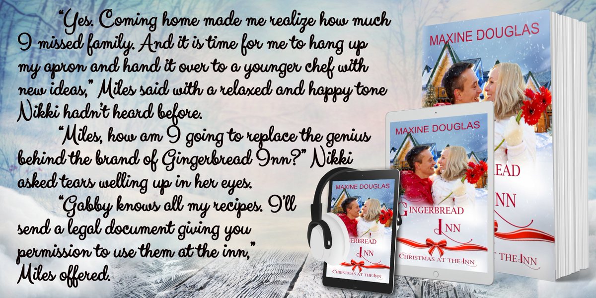 #BookQW GENIUS is from THE GINGERBREAD INN where second chances come wrapped in the magic of #Christmas .
US: amzn.to/3e68C8u 
UK: amzn.to/3CwrMxH  
AUDIOBOOK: bit.ly/44Rt0iq
#AHAgrp #secondchanceromance #holidayromance #contemporaryromance #bookclub