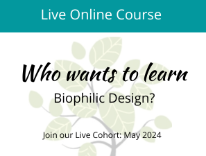 IFSGuild's tweet photo. Who wants to learn Biophilic Design? 

From Maureen Calamia of Luminous Spaces Feng Shui- sign up now for early bird discount!  Live cohort starts May 15!

https://t.co/i59KnrB6iK https://t.co/u1KNhuofn2