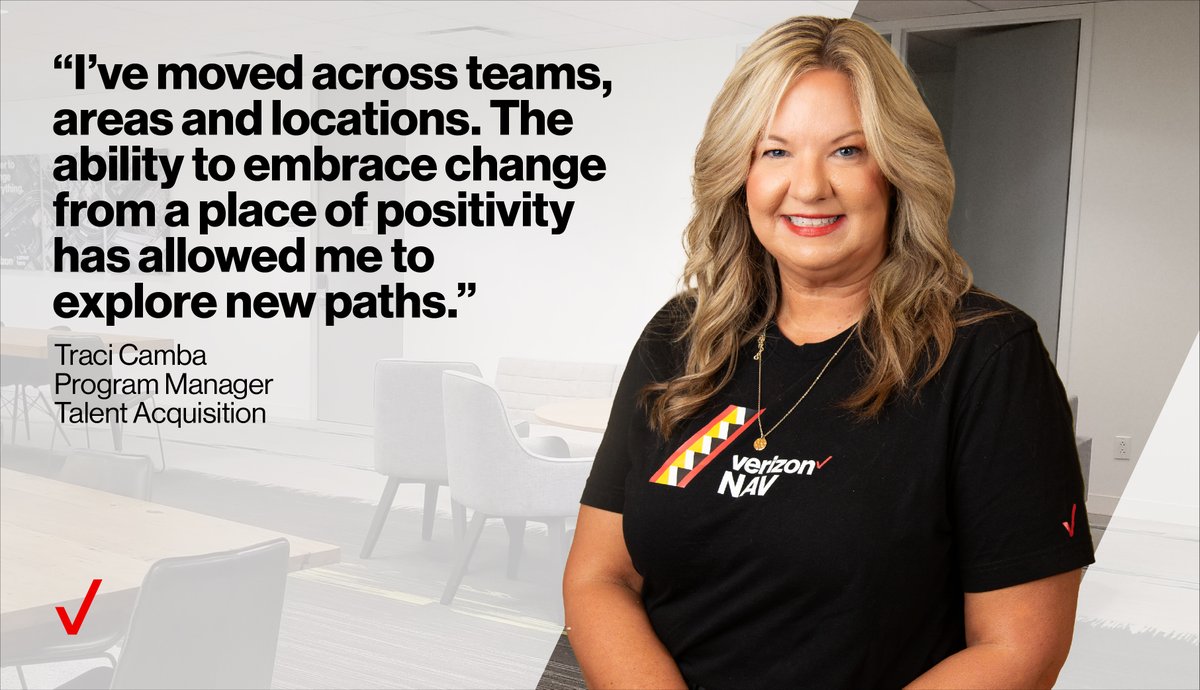 Traci Camba has a true shifting gears story, going from being a teacher to joining us as a customer service rep. Now, she’s landed a position she loves as the Program Manager for Early Career and Emerging Talent. Where will you go in the #NetworkLife? vz.to/3IPYI6L
