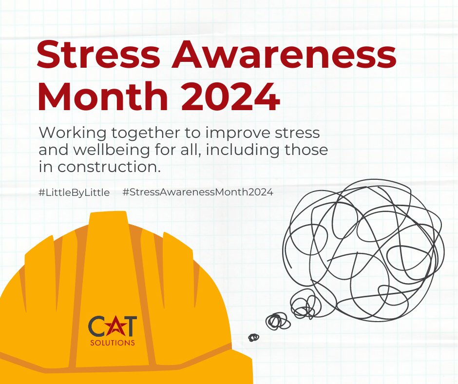 Did you know that #April is #StressAwarenessMonth?

According to the @LighthouseClub_ , 27% of work-related illnesses in #Construction are related to stress, depression and anxiety. 

Contact them today if you're struggling. 

#LittleByLittle #StressAwarenessMonth2024