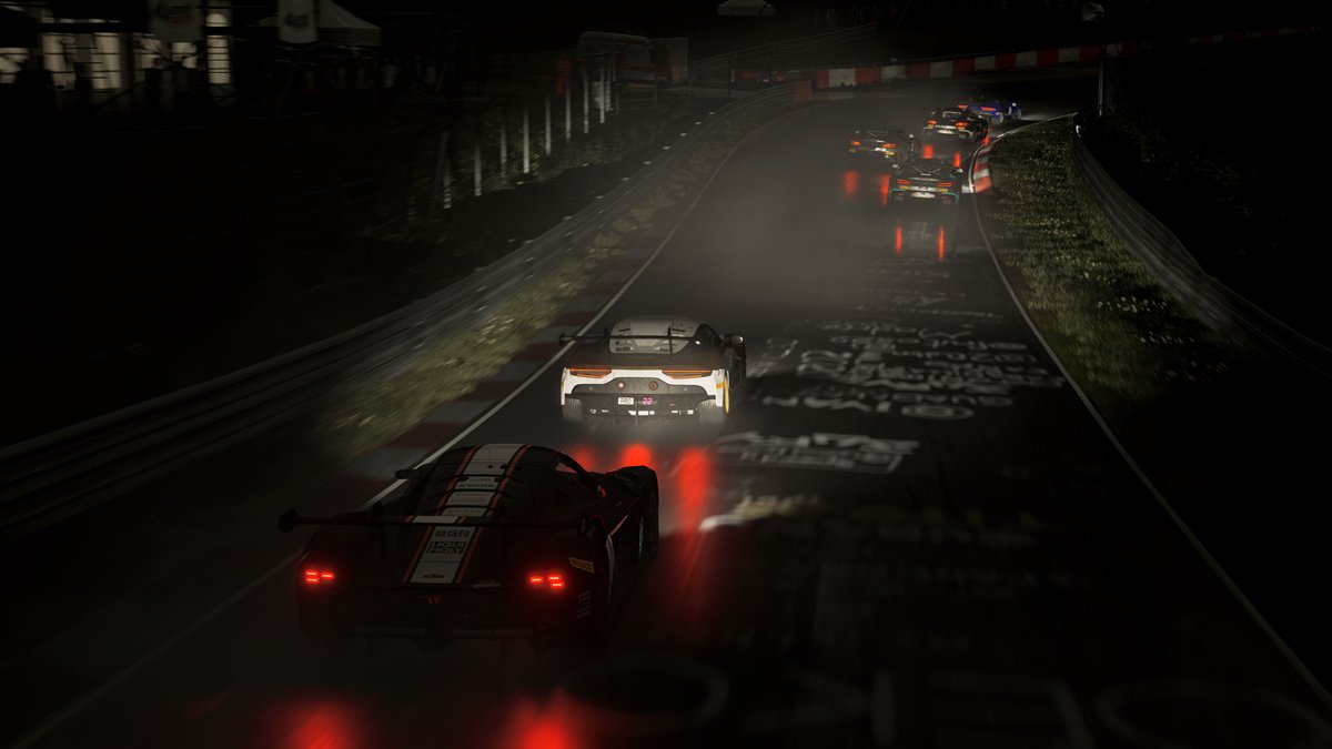 AC_assettocorsa's tweet photo. 📅 5 days to go until the release of the Nürburgring 24hr Pack DLC on Assetto Corsa Competizione.

Is there anything scarier than driving this track at night and in the rain? 🌧️😱 https://t.co/Y0IWOMxnyi