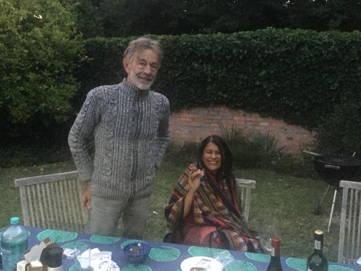 jfjoubert's tweet photo. At 12:14 today Richard Wicksteed died after a long and difficult illness.  A legendary film-maker about the first peoples of Southern Africa. Aluta Continua my dear friend.... https://t.co/lK1g0U2ynD