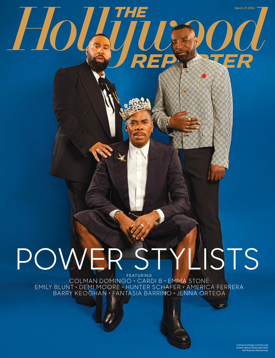 The Hollywood Reporter @hollywoodreporter @kingofbingo @waymanandmicah @waydb @mcdonaldmicah   Photographer: Munachi Osegbu @munachiosegbu  Groomer: Jamie Richmond @jam_rich  W+M Groomer: Amber Amos @ber_amos  Video: Jordan “Ace King” @Aceking Location: L’Ermitage @lermitagebh