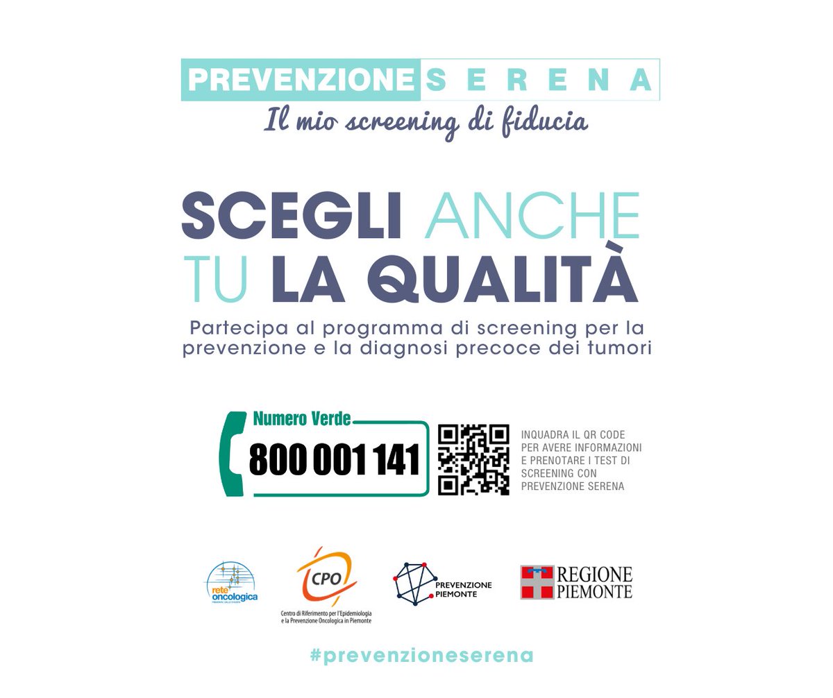 Con #prevenzioneserena il primo studio sulla personalizzazione dello screening del #TumoredelColonRetto.