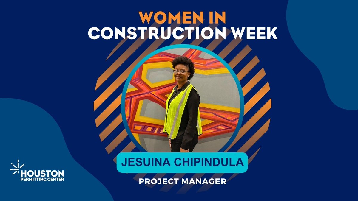 COHPermits's tweet photo. Get ready to be inspired! Meet Jesuina Chipindula! 🌟 Navigating the complexities of offshore work and ushering in sustainable practices in engineering at @COHPermits,  she's a torchbearer of resolve and ingenuity. #cityofhouston #houstonpublicworks #cohpermits #keystothefuture. https://t.co/GyOyl1uUi4