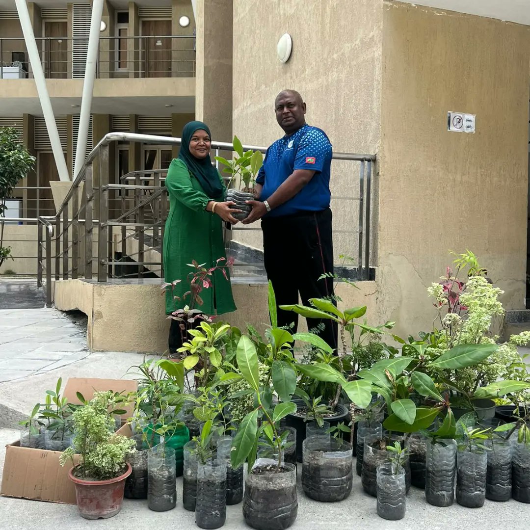 Donating plants to various institutions is a segment of our services.

Today we had the pleasure of donating some plants to the National College of Policing & Law Enforcement (MPS).  Hope our plants will grow and add more green vibes to its premises. #veshisaafu #AdduCity