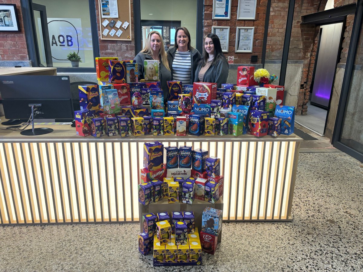 ashtonoldbaths's tweet photo. AOB would like to extend a HUGE thank you to all our residents and @SudlowsLtd  Together we have collected 132 Easter eggs for local Ashton charity @infinityinitia1 

We are feeling love 🐣🐰🐥

#easter2024 #charity 

@TamesideCouncil @oxinnovation @newsintameside https://t.co/KdCXz6hqDe
