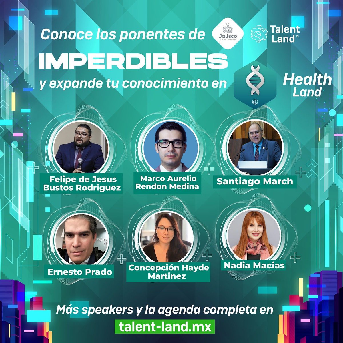 TalentLand_MX's tweet photo. ¡Explora las innovadoras soluciones tecnológicas en el escenario de #HealthLand! Únete a Felipe de Jesus Bustos Rodriguez @dr_marm @yagom17 Ernesto Prado @haydemtzl Nadia Macias para descubrir el futuro de la salud.

Conoce más en https://t.co/j12MGGrrMt https://t.co/t4PsUIqfkq