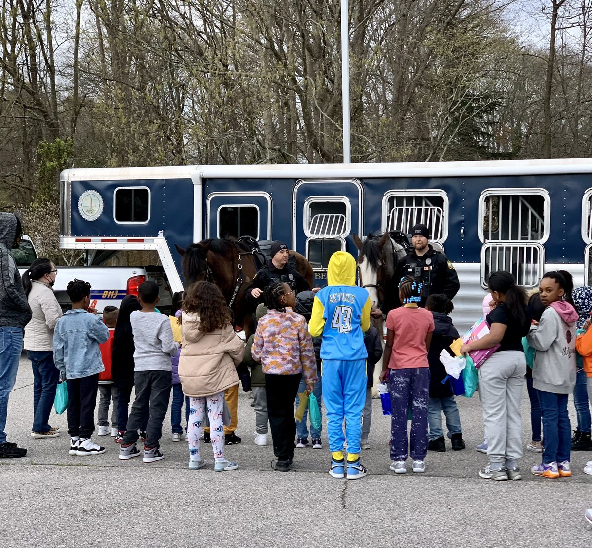 College Park Elementary Career Day- VBPD was lucky enough to enjoy this amazing event and meet some phenomenal kids! Thanks to Dr. Catrina Manigo and her school for including us! We can’t wait for next year!!