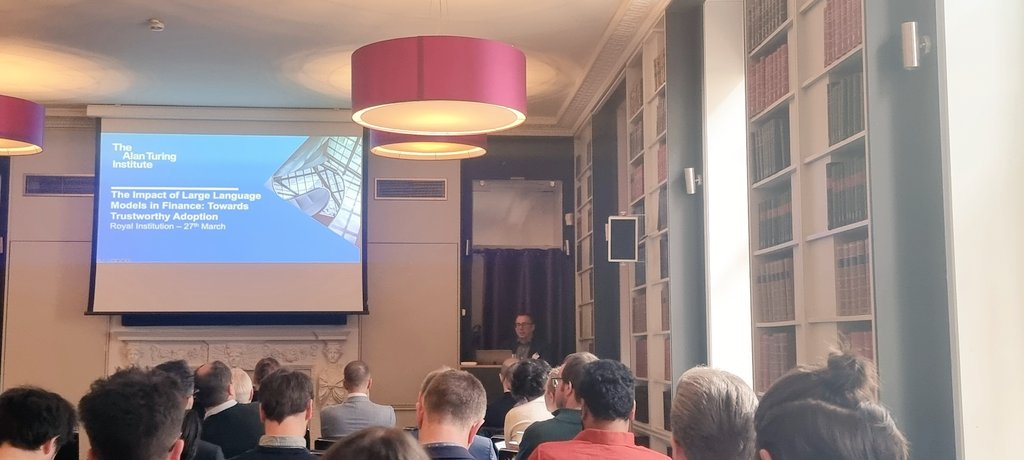 <a href="/cmaple/">Carsten Maple</a> introducing the Imapct of Large Language Models in Finance event