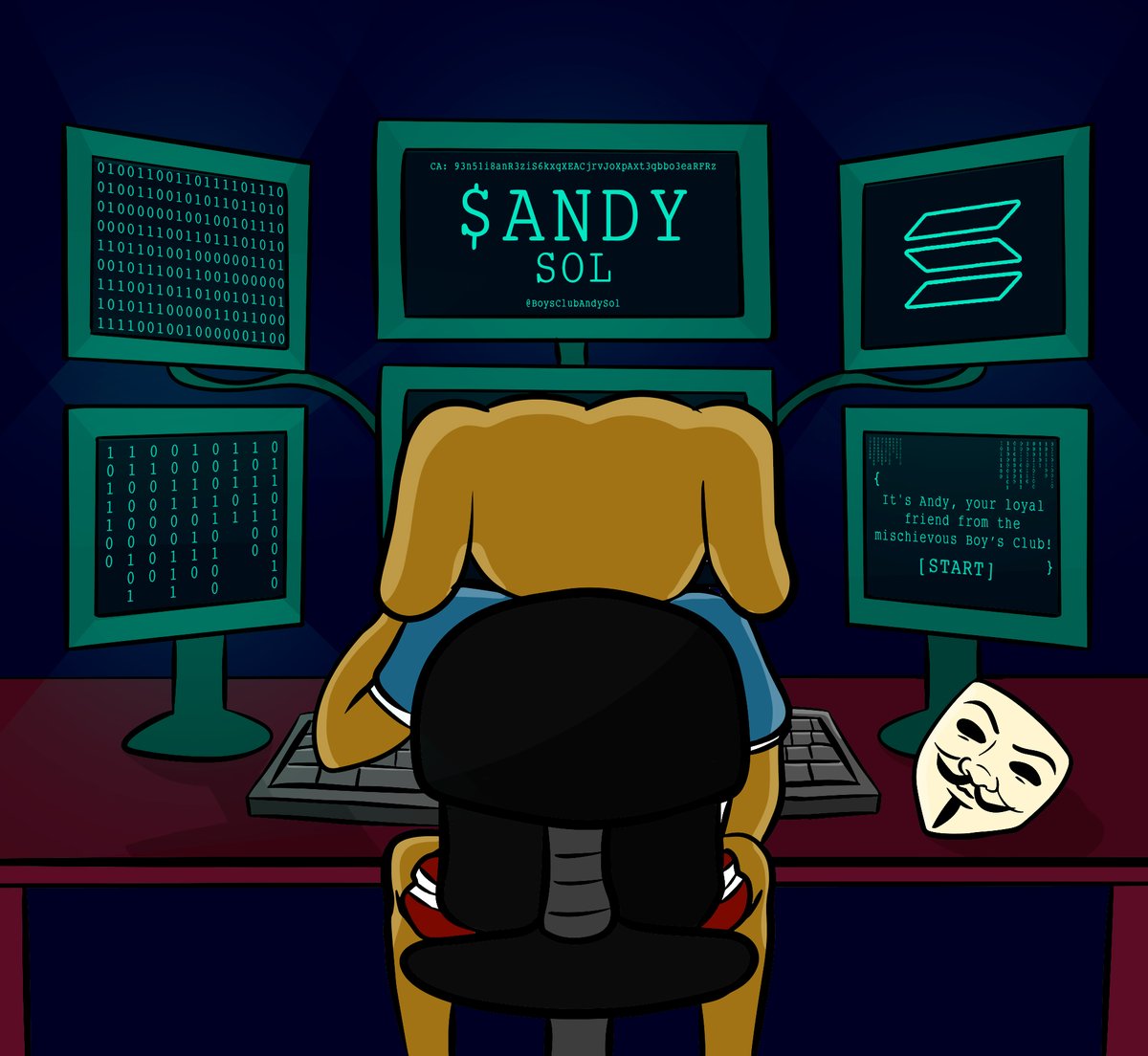 BoysClubAndySol's tweet photo. Andy is evolving. #wehavethetechnology https://t.co/UZ6LT9s9Gl
