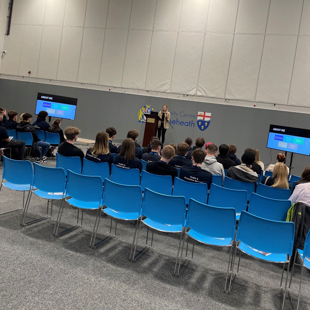 Yesterday we hosted a Public Services conference for our Public Services students. We were delighted to welcome past students who delivered talks on their successful careers in the sector varying from, Police, Paramedics, Navy and the fire! 👮🚑👩‍🚒 reaseheath.ac.uk/public-services