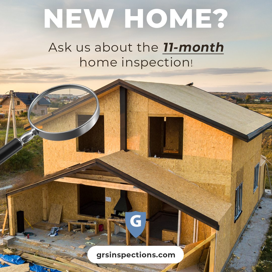 Never assume new homes are perfect – they might conceal unexpected issues. In reality, they could harbor as many problems as older residences. 🔍🏡 Count on us for your 11-month new home inspection – we're here to support you every step of the way! 👍🔧 #HomeInspection