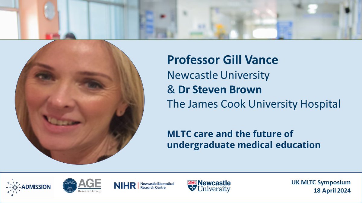 Be part of the UK MLTC Symposium 2024. Join us to hear @gillianvance4 and Dr Steven Brown talk about the importance of MLTC care in the context of future undergraduate medical education See the full programme here: bit.ly/3ZKfVpf Register: forms.office.com/e/2tth1eigy7