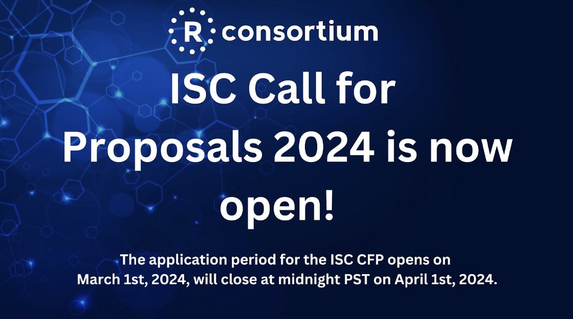Calling all #RCommunity members! Let's build a stronger, more connected R world. 🌍 The ISC Grant Program funds projects that promote local engagement and improve activity tracking within the R Consortium. Have an idea? We want to hear it! #RStats 🔗 r-consortium.org/blog/2024/03/0…