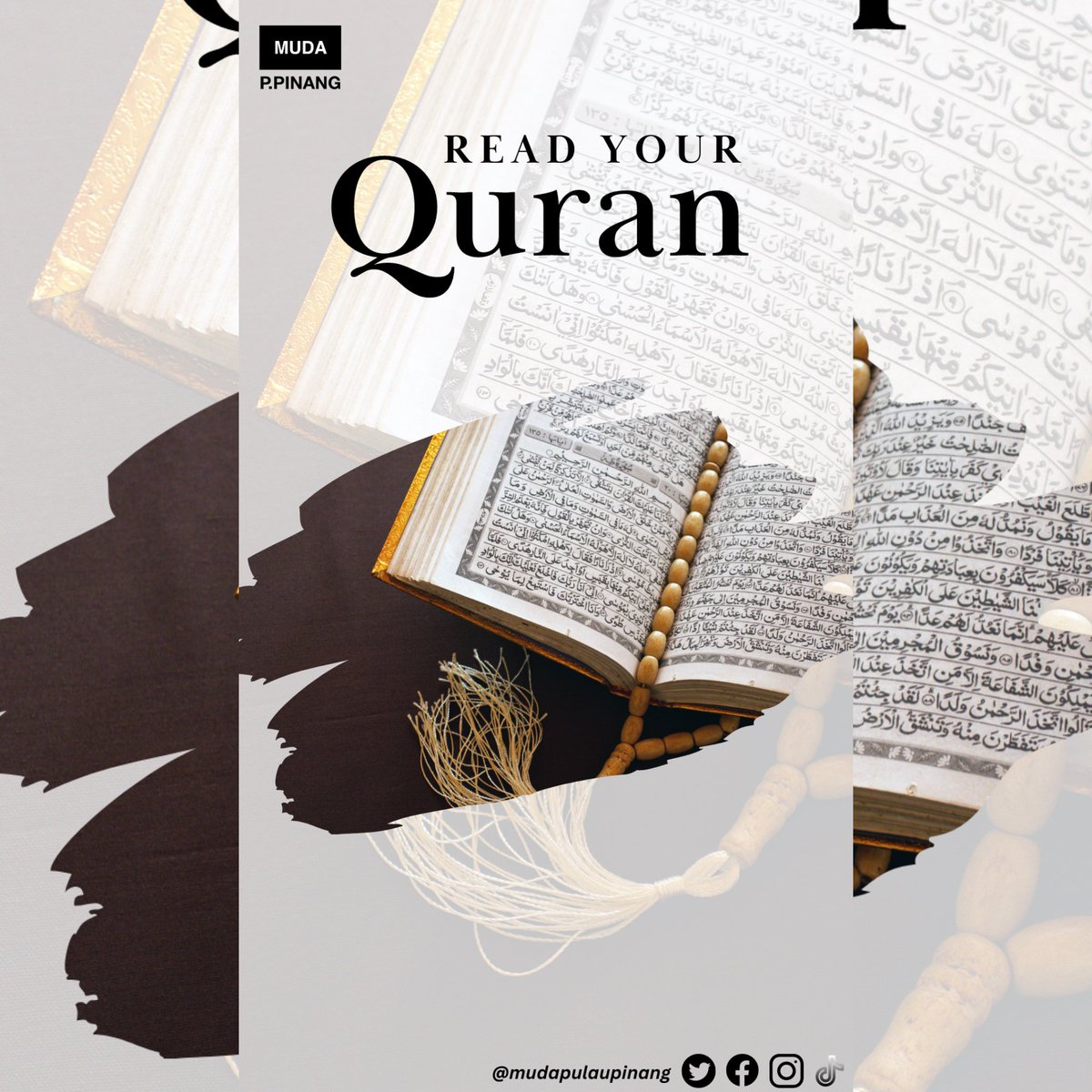 Selamat menyambut Nuzul al-Quran 1445H kepada seluruh umat Islam di Malaysia. Ayuh kita memperbanyakkan bacaan al-Quran dan menyelami maksudnya agar dapat menjadi teladan sepanjang zaman. Ikhlas daripada, Parti MUDA Pulau Pinang.