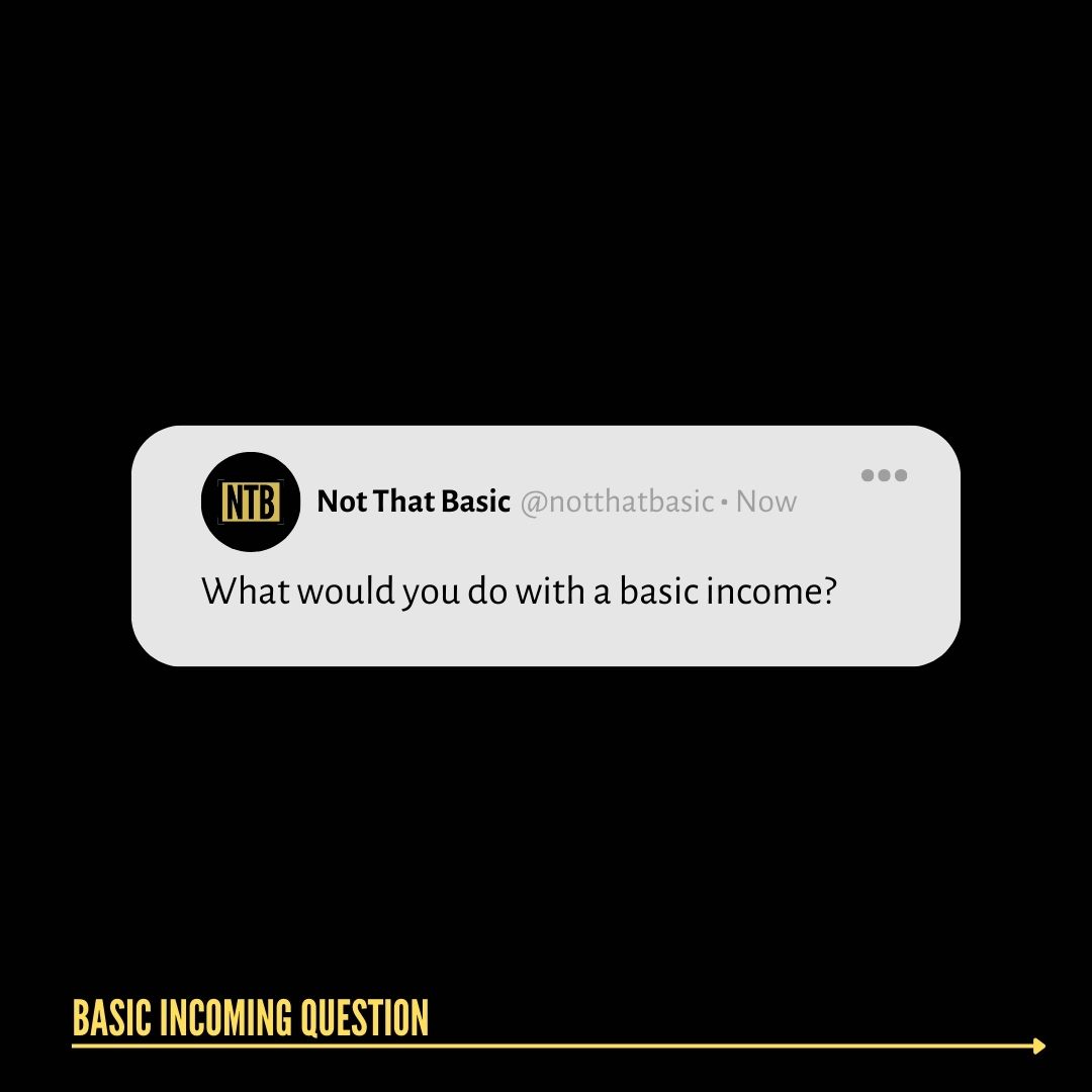 notthatbasic_'s tweet image. What would you do with a basic income?