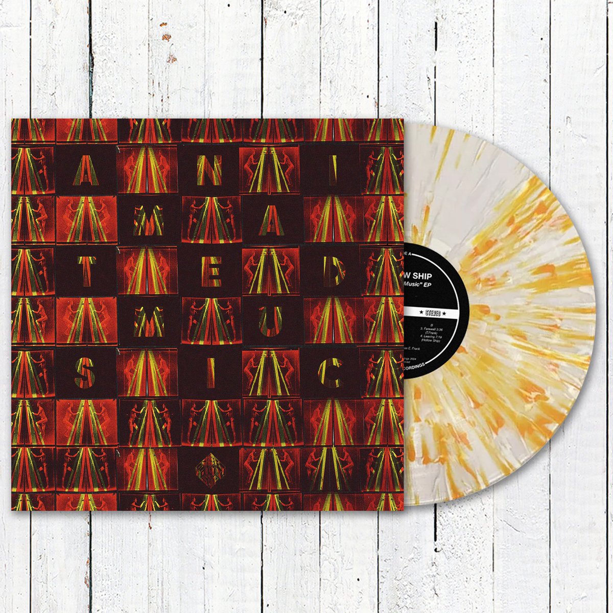 Psyched to announce 'Animated Music', the long-awaited new EP from Hollow Ship out May 31! Available a limited edition pressing on 12' splatter vinyl - get yours before they're gone at PNKSLM.com/store Listen to 'Utsuro Bune': found.ee/animatedmusic