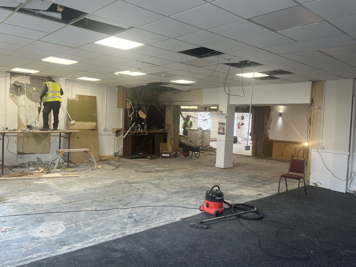 OnTheWayWigan's tweet photo. Here’s another little update as to how the Annex is looking!
On The Way is slowly coming together.. 😏🤫 https://t.co/xPgyNxLdfS
