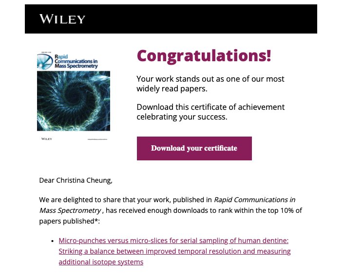 What a pleasant surprise in my email! 🙇‍♀️🎉☺️ Of course I couldn't have published this without my lovely collaborators Teresa Fernández-Crespo, @leia_mion, Marina Di Giusto, @GwenaelleGoude, @rebamacdonald18, Michael Richards, & @HerrscherE