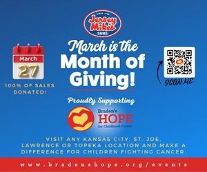 🥪 Join us TODAY Wednesday, March 27th, for an incredible day of giving back! 100% of the proceeds go directly to Braden's Hope For Childhood Cancer to give hope to children fighting cancer! All you have to do is a grab a sub & make a difference.