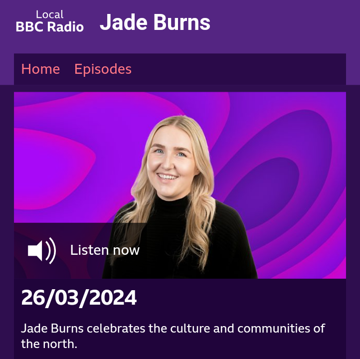 Great @sonnysocials interview with @JadeBurns_ on #BBCLocalRadio last night! If you missed it, listen back here from 3:24:39 to get an exclusive sneak peak of Sonny’s new single ‘Howay’ which drops this Friday! bbc.co.uk/programmes/p0h…