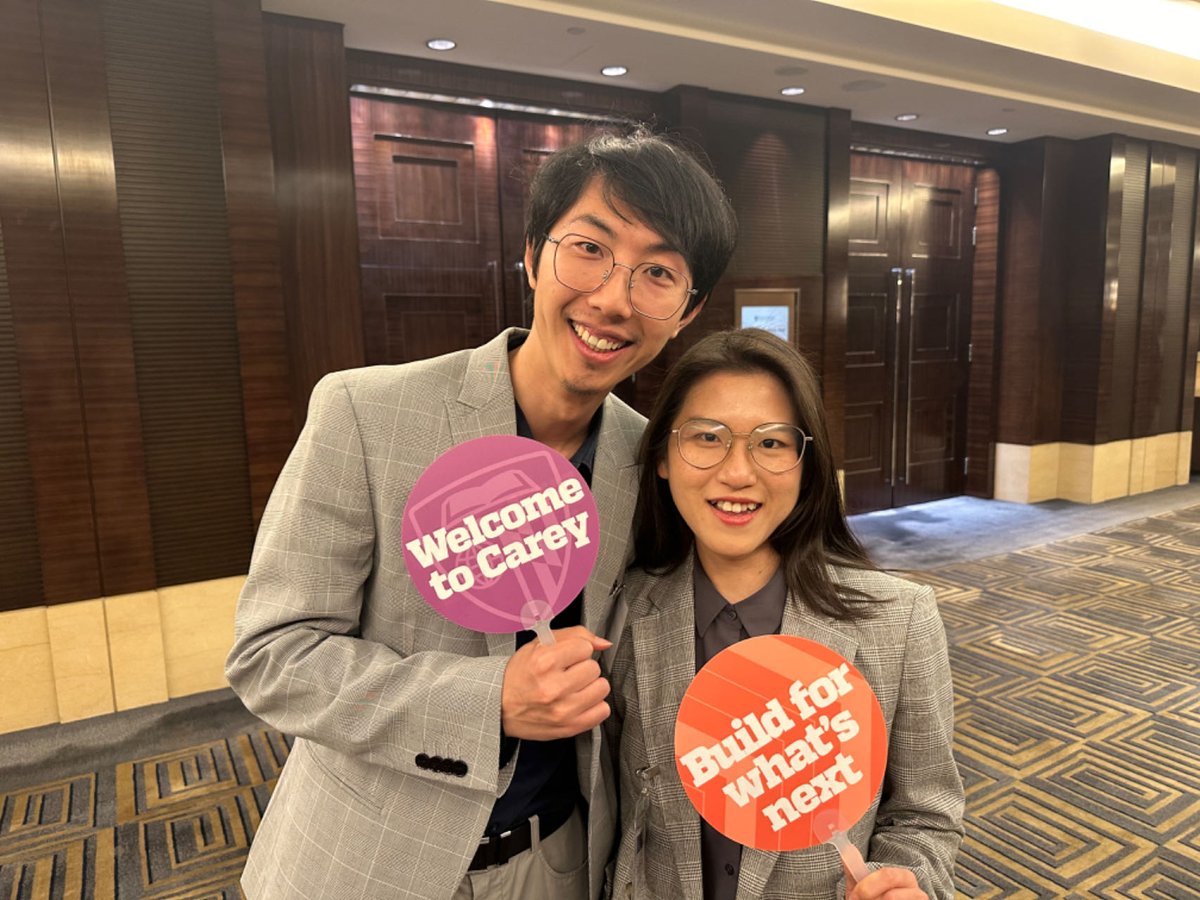 JHUCarey's tweet photo. We had the pleasure of hosting Admitted Students Day events around the world! Faculty, staff, students, and alumni joined together in Shanghai, Beijing, DC, and Baltimore to welcome our newly admitted students and introduce them to the many ways we #BuildForWhatsNext. https://t.co/RUkS8XdCD7