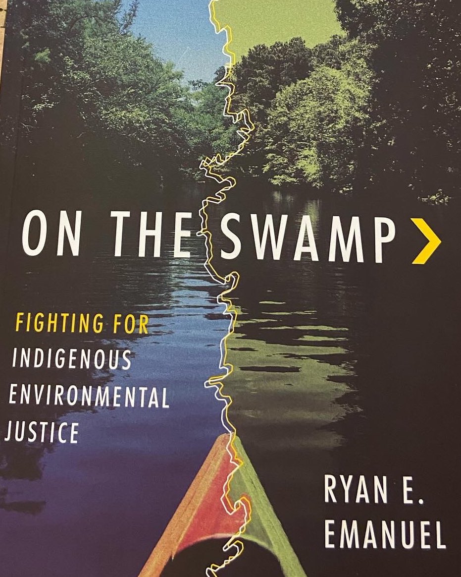 ON THE SWAMP is here! @DukeU will host a book launch in Durham on April 11 - free and open to the public. I’ll have a conversation about the book with Diego Riveros-Iregui (@geographyunc) followed by a reception and book signing. See link for details. fsp.duke.edu/events/on-the-…