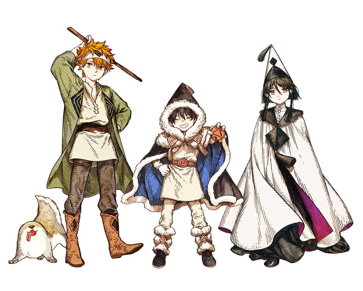 白浜鴎☮️とんがり帽子アニメ化 tweet media