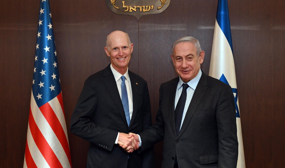 IsraeliPM's tweet photo. PM Netanyahu:  "I thought the US decision in the Security Council was a very, very bad move. The worst part about it was that it encouraged Hamas to take a hard line and to believe that international pressure will prevent Israel from freeing the hostages and destroying Hamas. https://t.co/WGkSe2sXYs