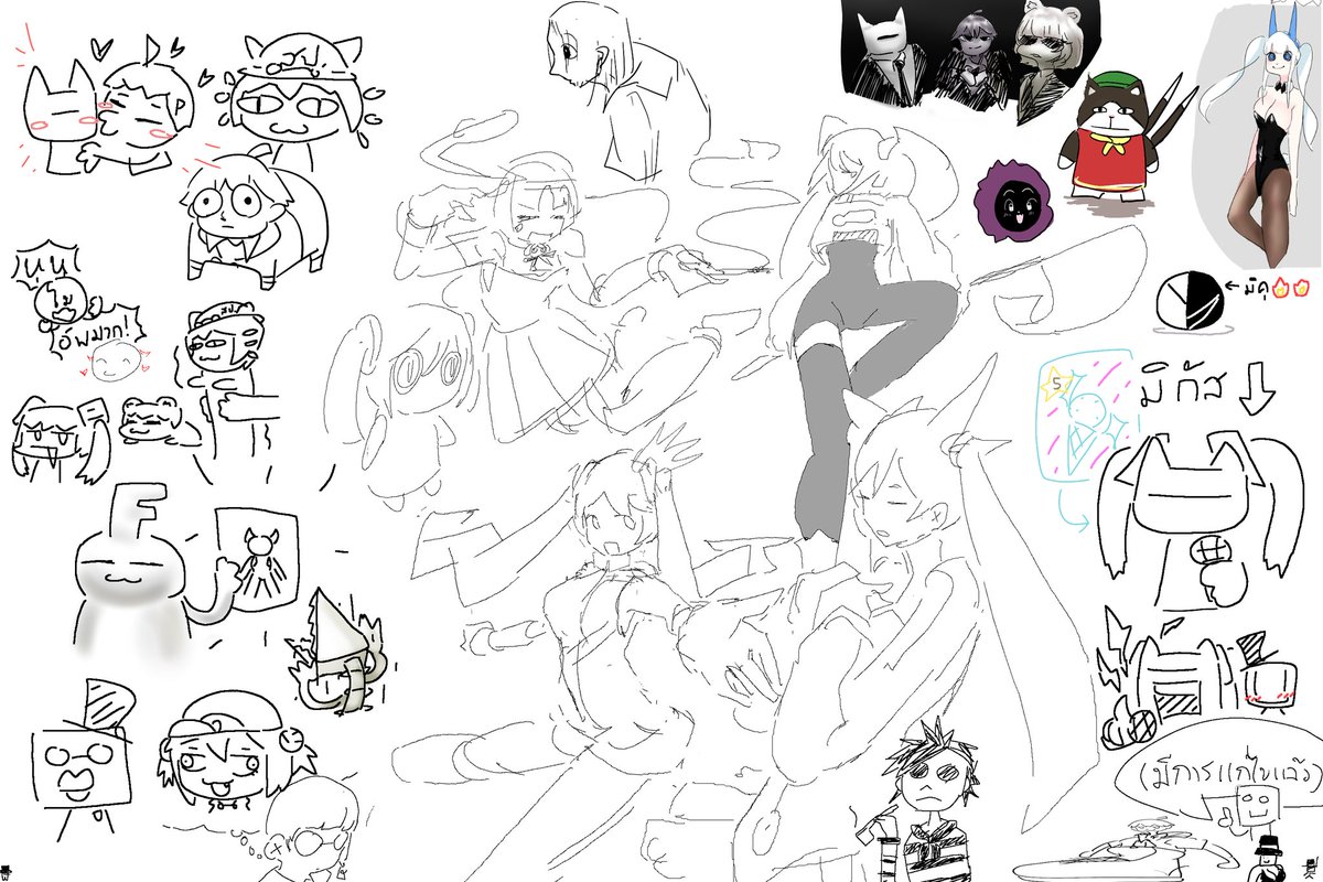 man_nssn's tweet image. draw with bro (1/2)