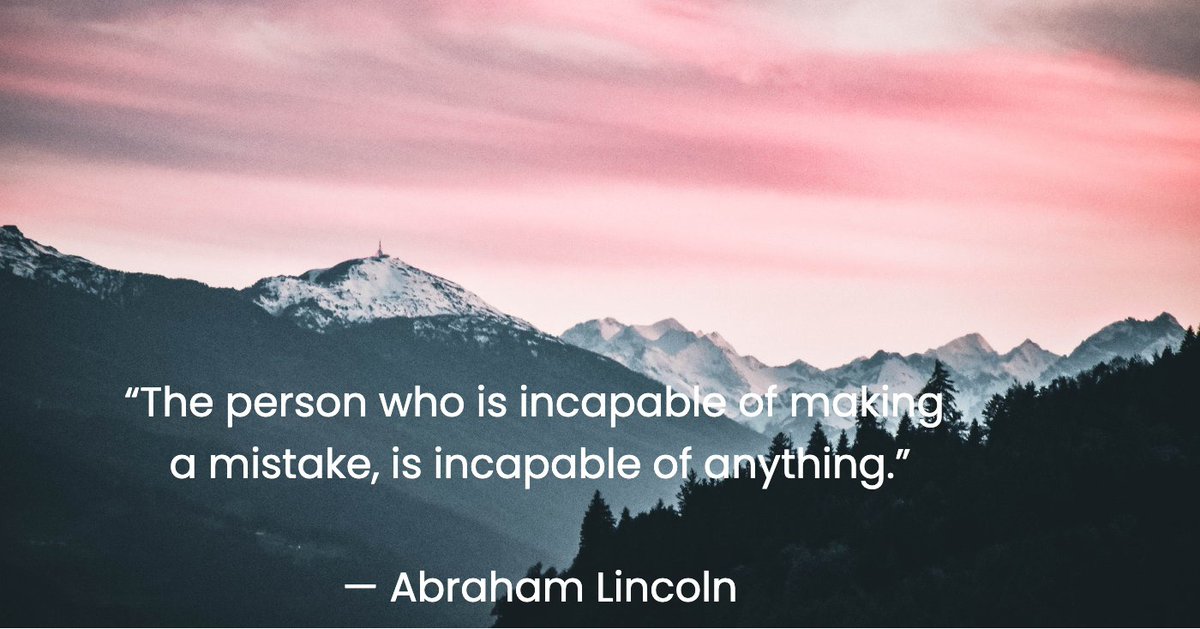amitpathry's tweet photo. Those who never make mistakes? They probably aren't making much of anything else either. 😆 Embrace every stumble on your path to greatness! Mistakes aren't failures, they're just pit stops to success. 
#KeepGrowing #MistakesMatter
#WaytoWellness https://t.co/k3wfjRLQGj