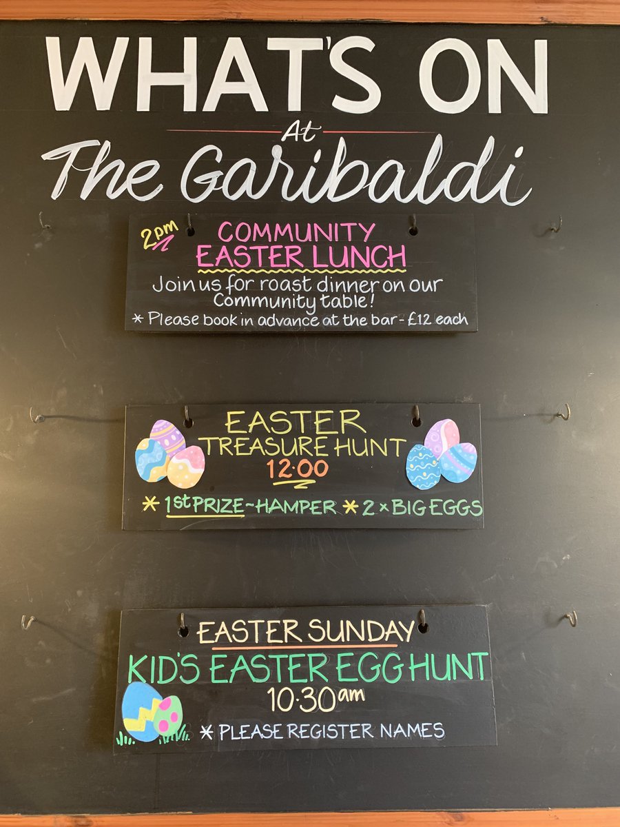 🐰 Join us this Easter weekend at the Garibaldi community pub for a hoppy good time! 🥚 Don't miss out on these egg-citing events at the Garibaldi community pub! We can't wait to see you there! 🌷🐇