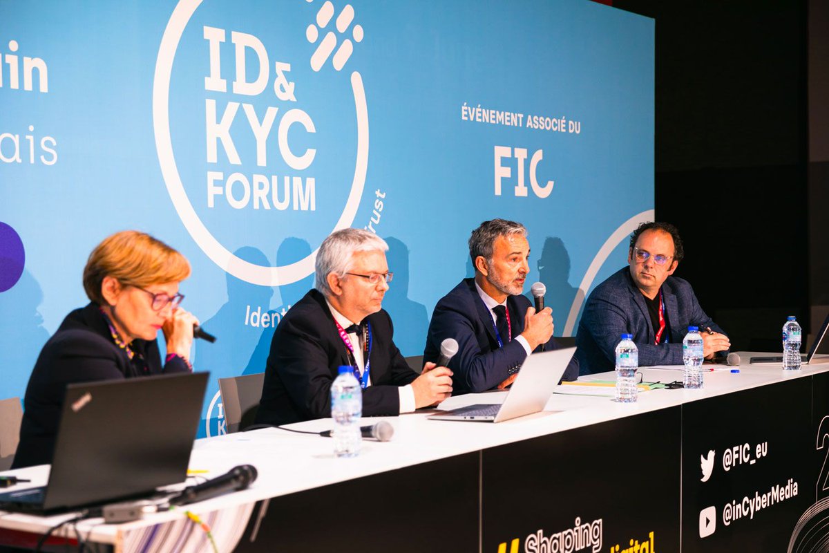FNTC_info's tweet photo. ⌛ "Le cachet électronique visible : un nouvel outil dédié à la Cybersécurité" commence dans quelques minutes au @FIC_eu  Salle 3 02, avec Yves Le Querrec, Vice-président de la FnTC.

👉Le programme complet de l'@IDforum_eu est disponible ici : https://t.co/TjRcLGYdcM https://t.co/AlL6uwao4O