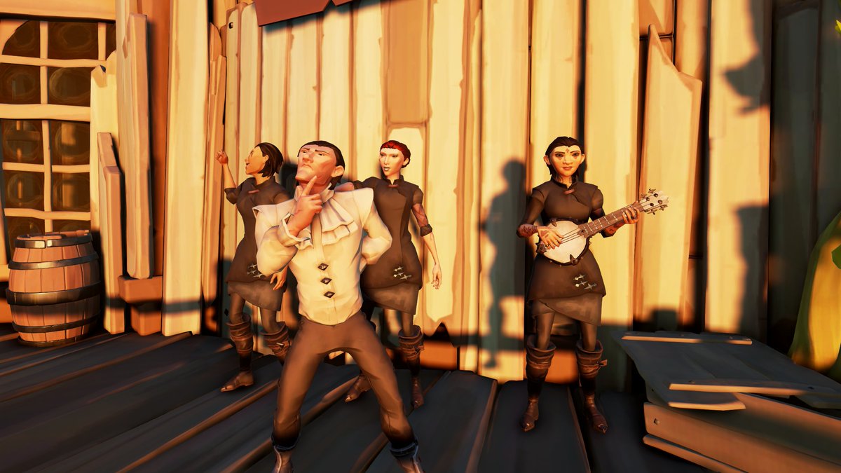 *Might as well face, you're addicted to Love* Theme: Pop Band #StyleOfThieves @SeaOfThieves