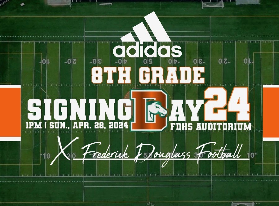 Douglass Football (@fdouglassfb) on Twitter photo CLASS OF 2028 SIGNING DAY TO HS FOOTBALL!
CALLING ALL DISTRICTED 8th GRADERS Your day to officially start your journey as a Bronco begins SUNDAY April 28 at 1pm. We'll see you in the FDHS Auditorium. Details will be released closer to signing day.
<a href="/hayesfball/">E.J. Hayes Football</a> <a href="/CrawfordMiddle/">Crawford Middle School Football</a> CLASS OF 2028 SIGNING DAY TO HS FOOTBALL!
CALLING ALL DISTRICTED 8th GRADERS Your day to officially start your journey as a Bronco begins SUNDAY April 28 at 1pm. We'll see you in the FDHS Auditorium. Details will be released closer to signing day.
<a href="/hayesfball/">E.J. Hayes Football</a> <a href="/CrawfordMiddle/">Crawford Middle School Football</a>