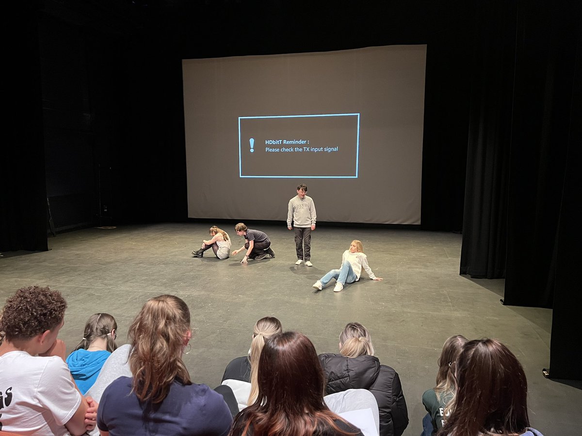 Our Skill Up in Theatre & Performance students are finding the ‘moment’ using improvisation & ensemble techniques this afternoon! #improv #theatre #devising #HigherEducation