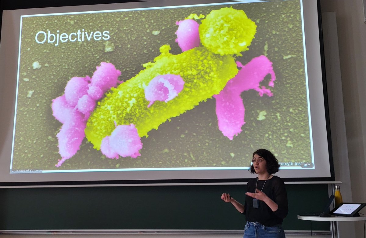 Feriel Bouderka is defending her thesis today! Great work on new CPR/Patescibacteria species and the evolution of this bacterial phylum.