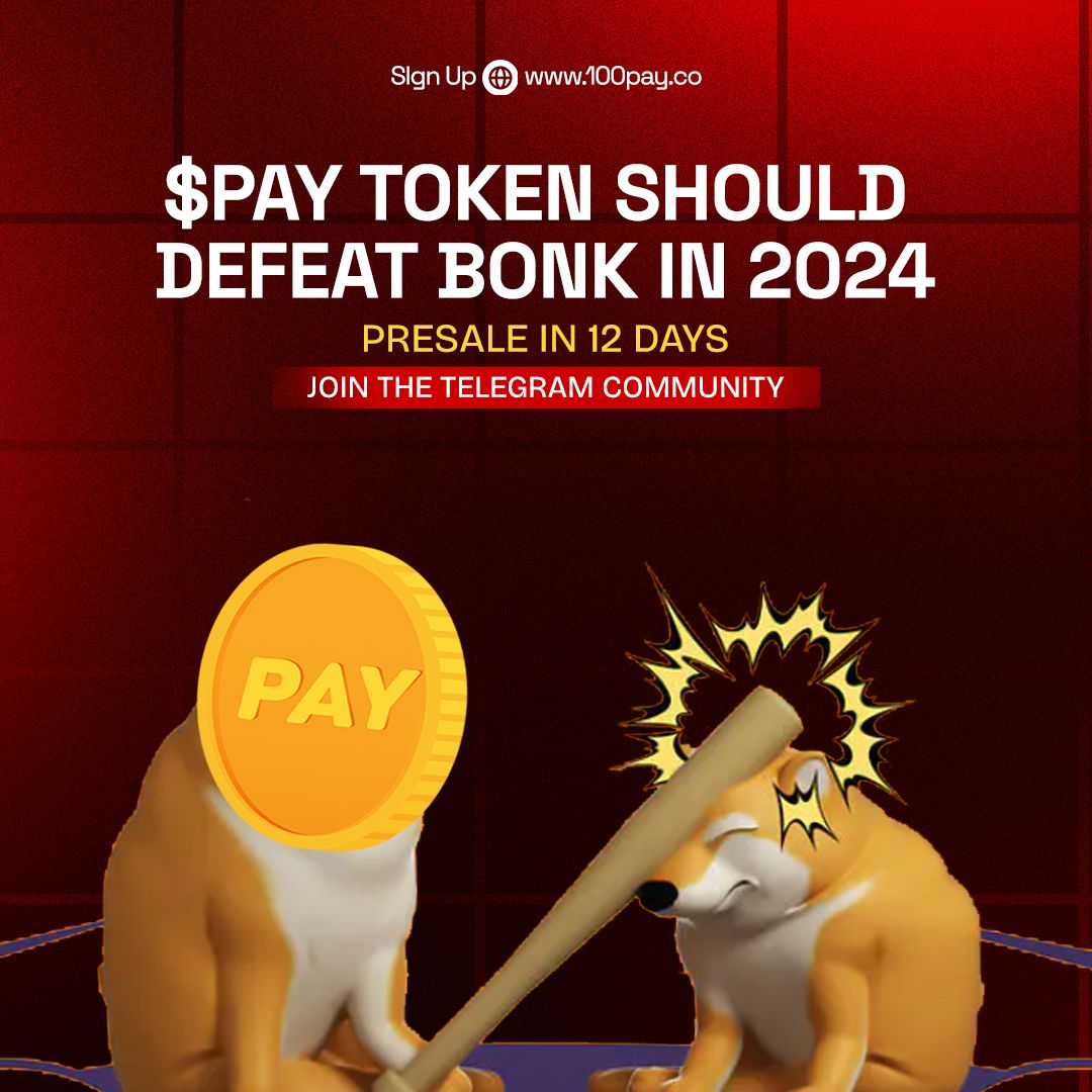 OneXe3ric's tweet photo. Utility ✅

It's happening in 12 days time, don't miss out on $Pay airdrop.

Link 1: website
https://t.co/0A5VU5vRTG

Link 2: Community
https://t.co/dvHGNZgfdZ

#100pay #100paytoken #paytoken #paytokenlaunch $pay #100paylifestyle https://t.co/I8M7Uy2Y0J