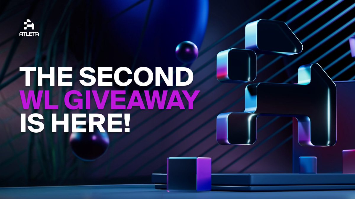 🎉 Get ready for some NFT fun with our second Atleta Whitelist giveaway!

Hold onto your hats, folks, and dive into the Atleta blockchain Whitelist with our free mint NFTs!

🎁 Join the testnet and have a chance to get rewards in the future.

🔹 Phase 1: Atleta Genesis Phase.